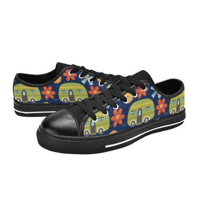 Hippy Caravan - Men's Classic Canvas Shoes