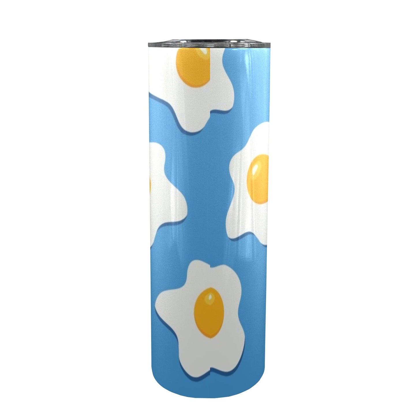 Fried Eggs - 20oz Tall Skinny Tumbler with Lid and Straw