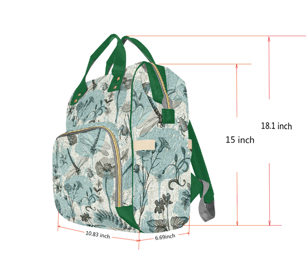 Ice Cream - Multifunction Backpack Multifunction Backpack Food Printed Offshore