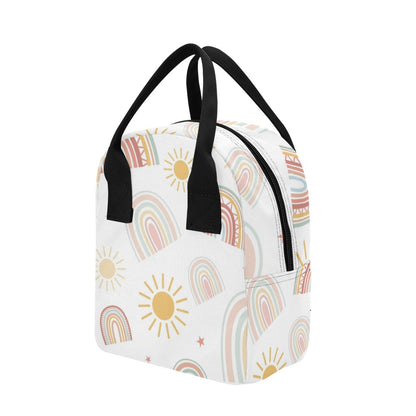 Pastel Rainbows - Zipper Lunch Bag