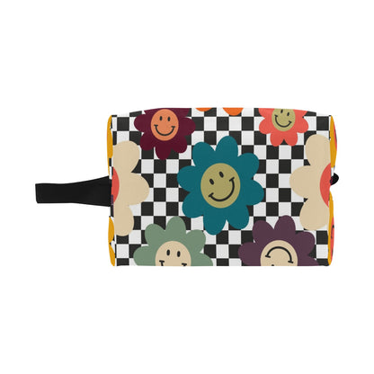 Happy Retro Flowers - Wash Bag