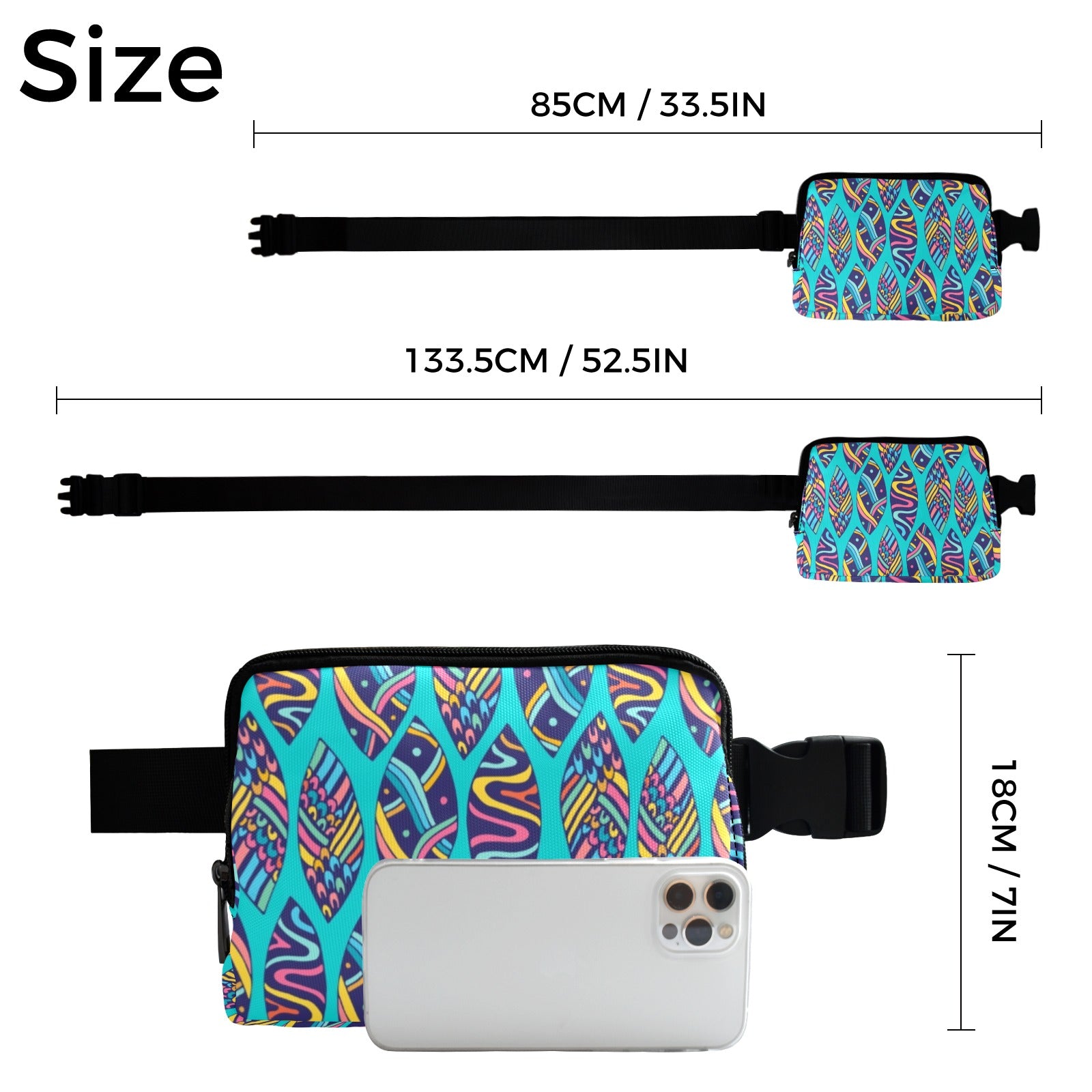 Surfboards - Belt Bag Belt Bag Printed Offshore Summer Surf