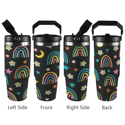 Rainbows - 30oz Tumbler with Top Handle