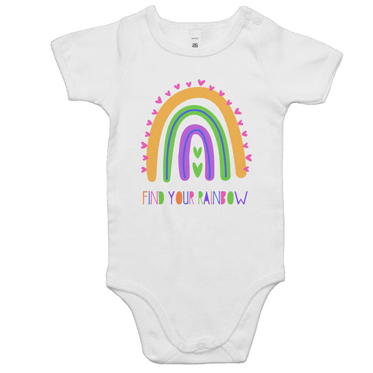 Find your Rainbow - Baby Bodysuit