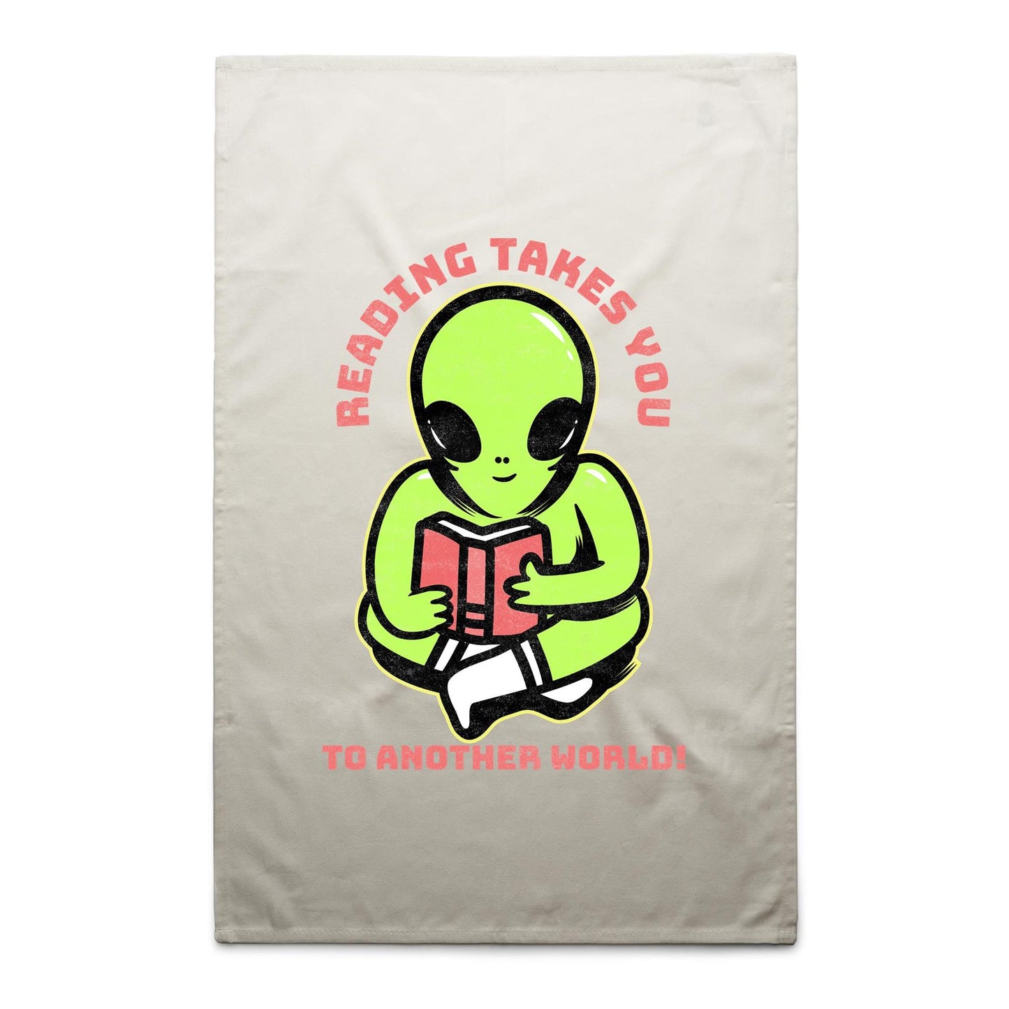 Reading Takes You To Another World - AS Colour Tea Towel