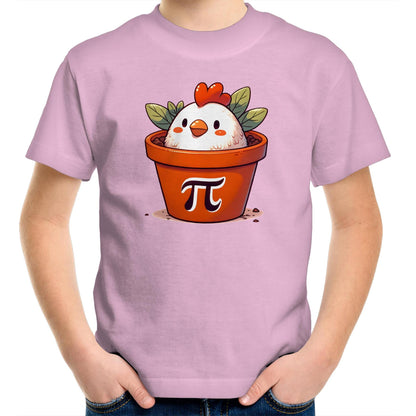 Chicken Pot Pi - Kids Youth T-Shirt