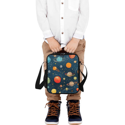 Galaxy - Crossbody Lunch Bag for Kids