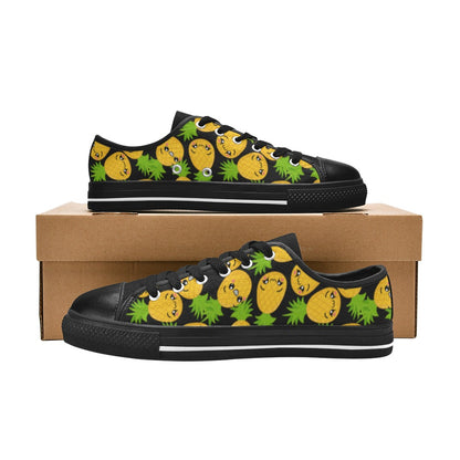 Cool Pineapples - Men's Classic Canvas Shoes