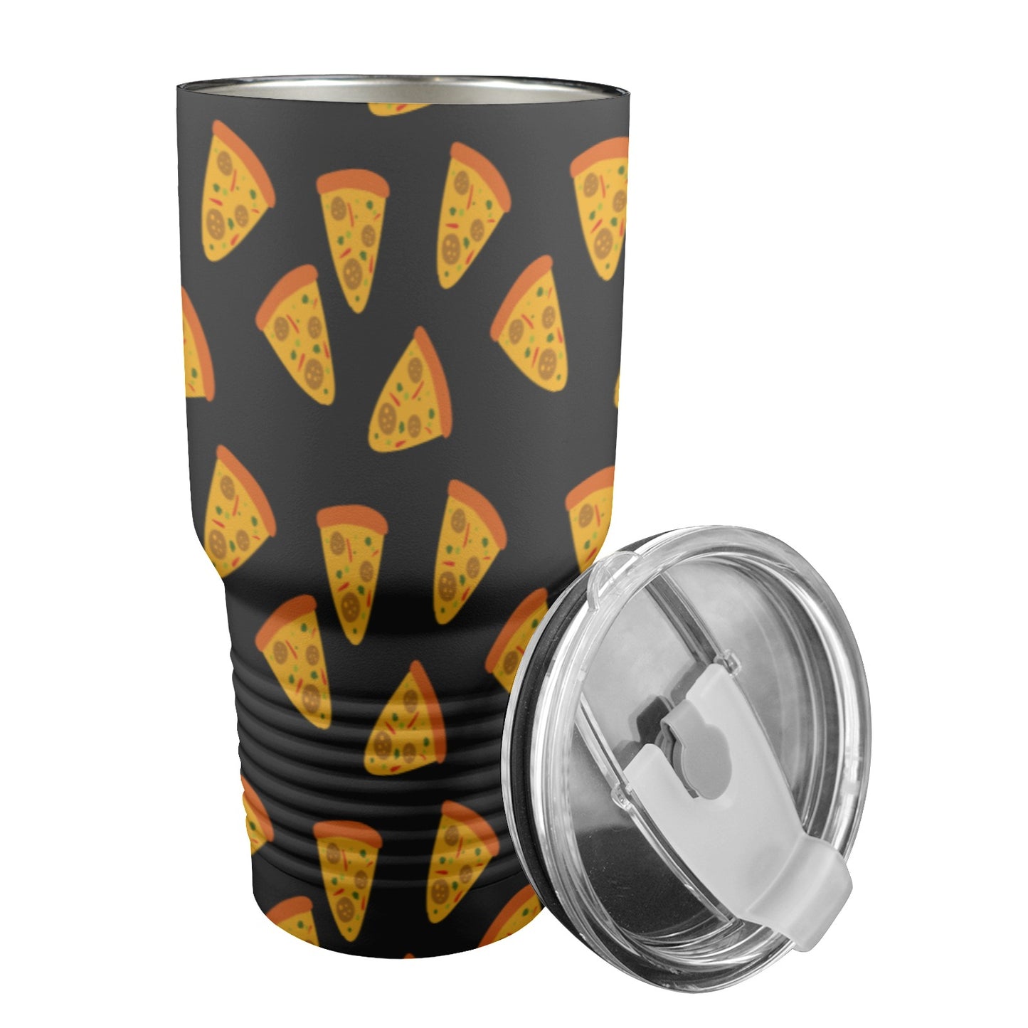 Pizzas - 30oz Insulated Stainless Steel Mobile Tumbler