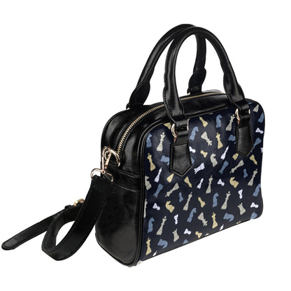 Chess Pattern - Shoulder Handbag