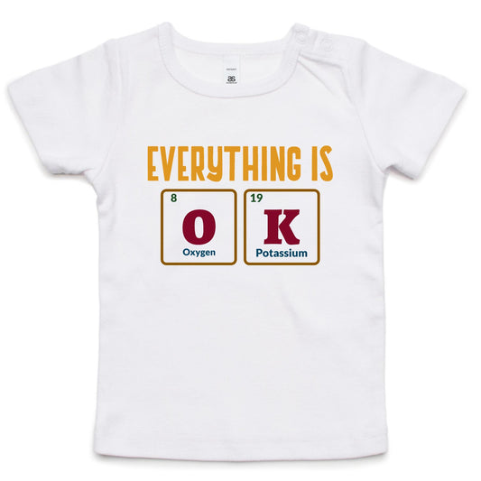 Everything Is OK, Periodic Table - Baby T-shirt