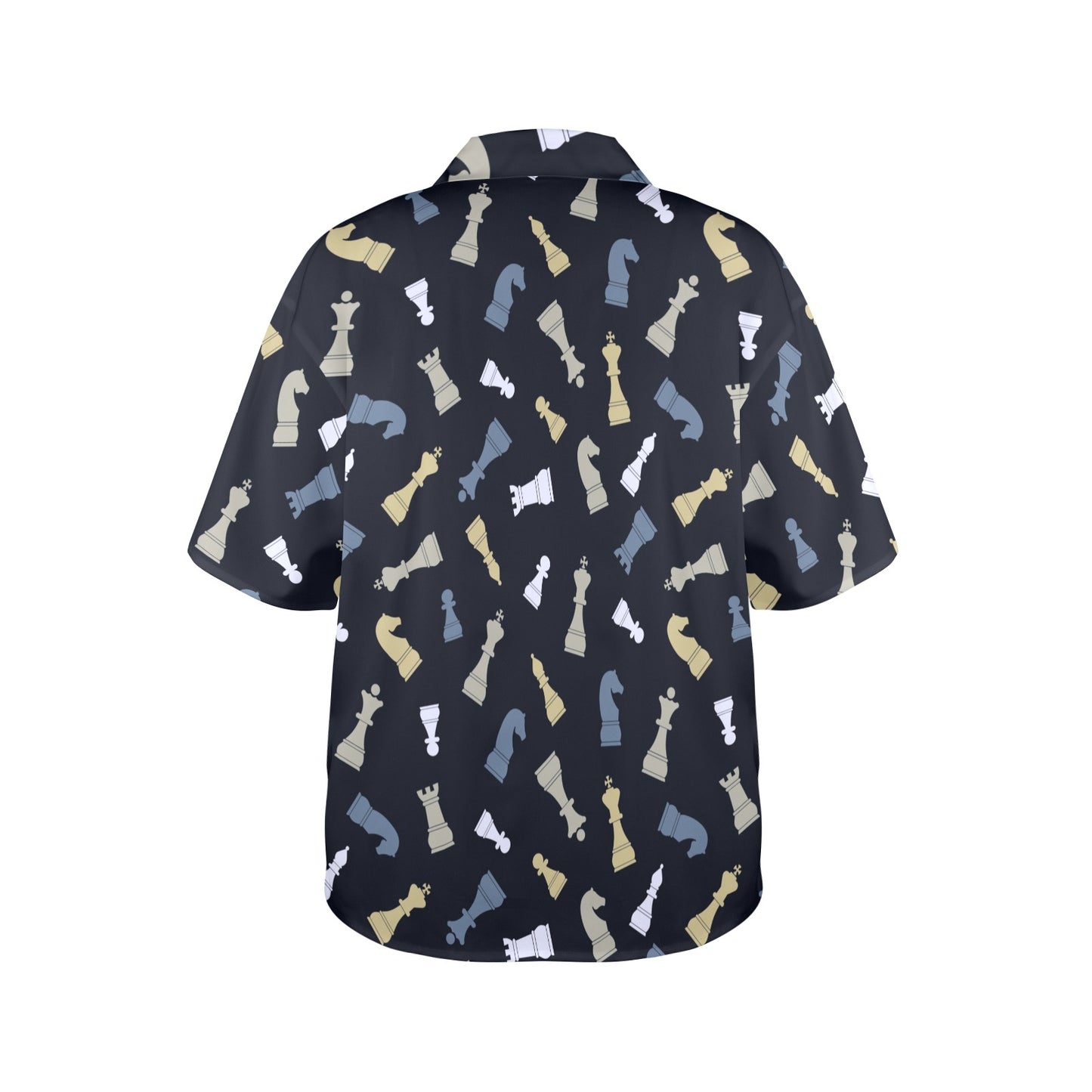 Chess Pattern - Womens Hawaiian Shirt