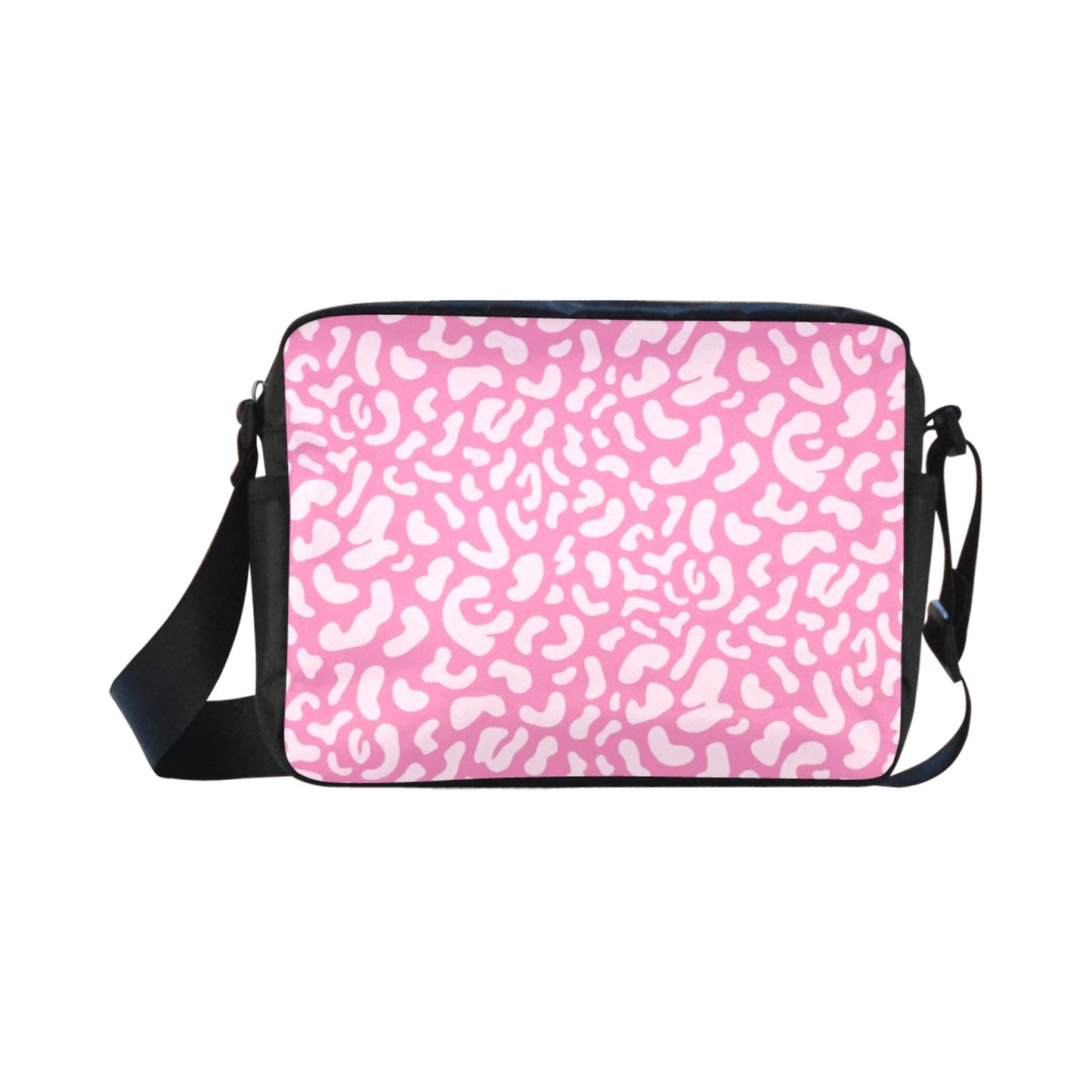 Pink Leopard - Classic Cross-body Nylon Bag