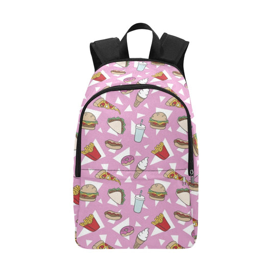 Fast Food - Fabric Backpack for Adult