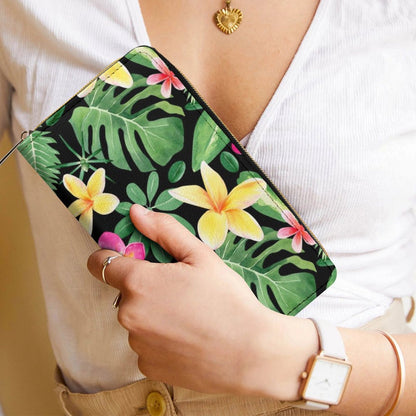 Frangipani - Leather Wallet / Purse