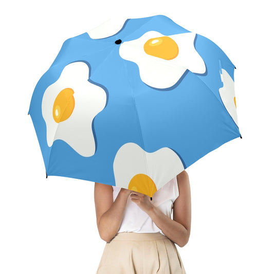 Fried Eggs - Semi-Automatic Foldable Umbrella