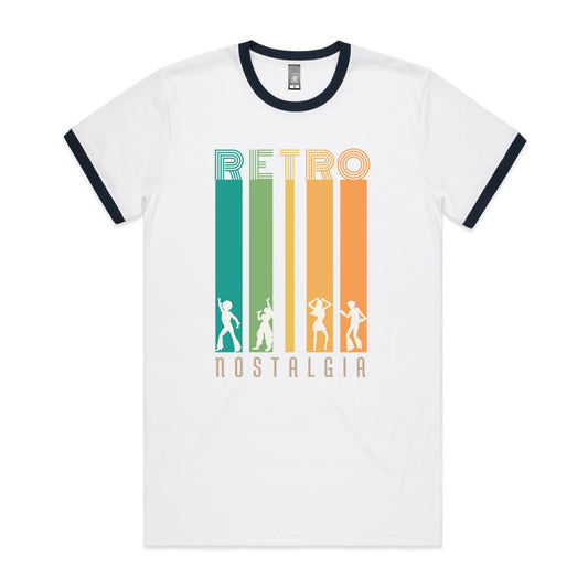 Retro Nostalgia - Staple Ringer Tee