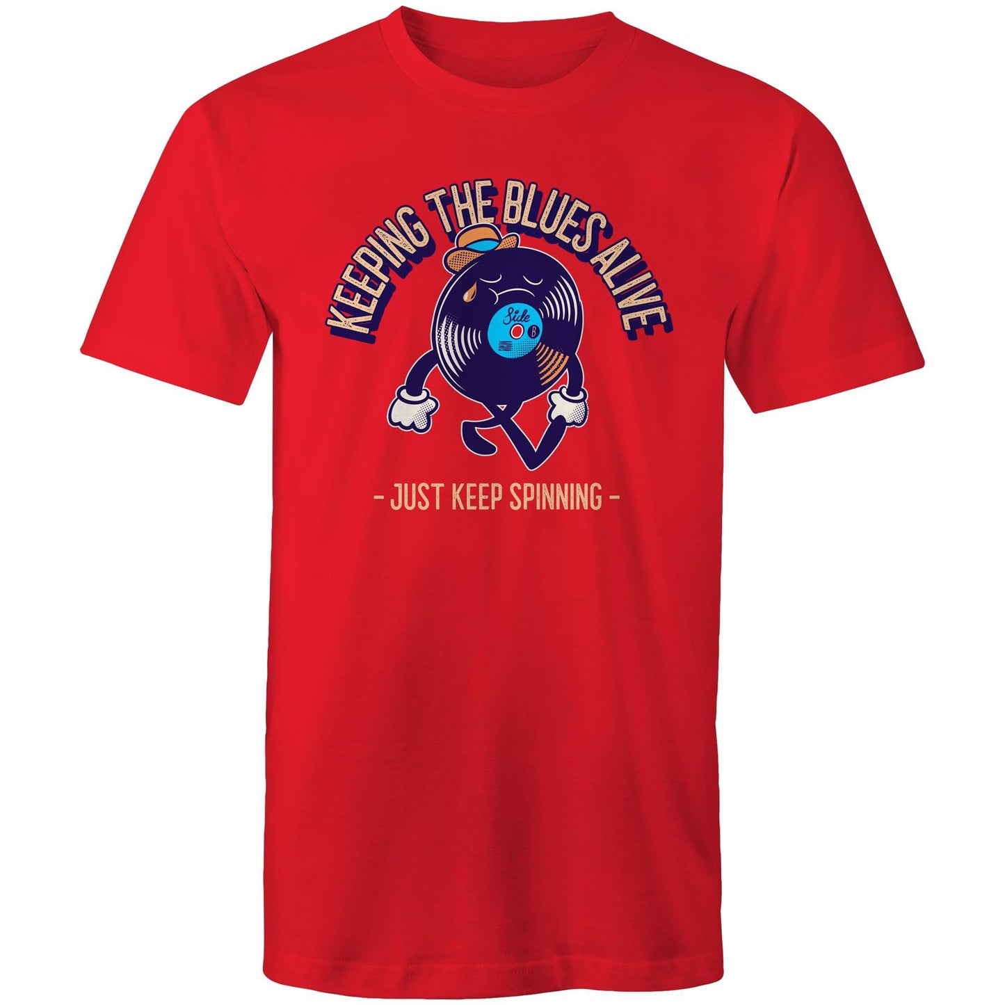 Keeping The Blues Alive - Mens T-Shirt