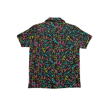 Squiggle Time - Junior Boys Hawaiian Shirt