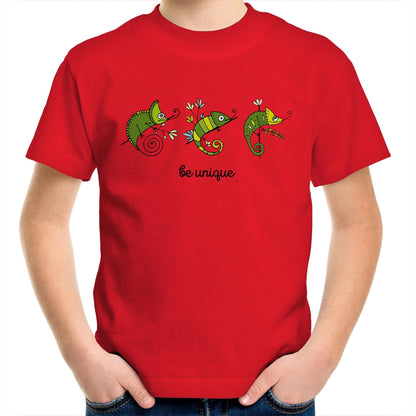 Chameleon, Be Unique - Kids Youth T-Shirt