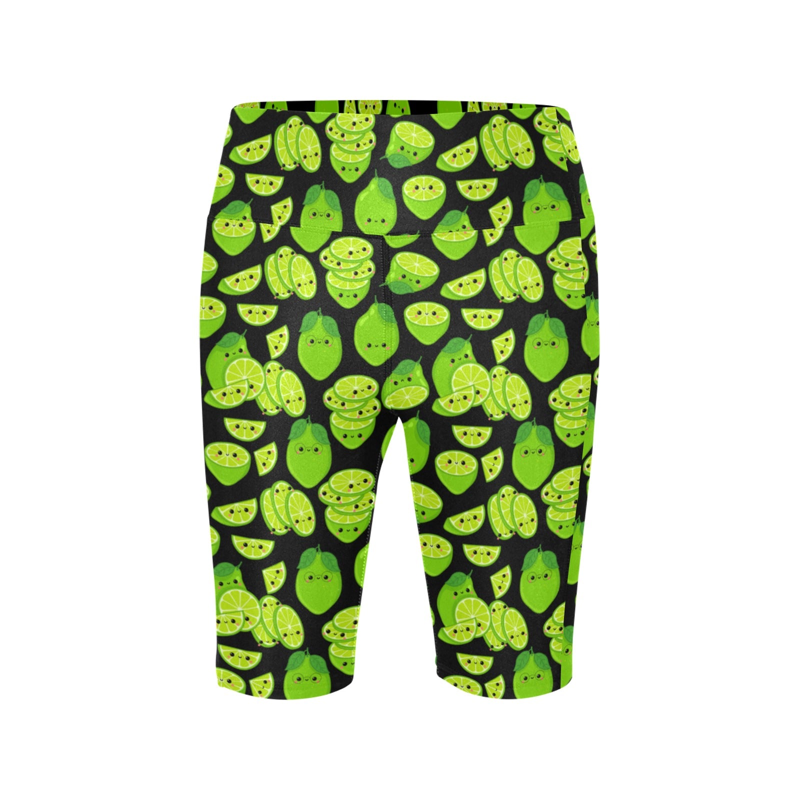 Cute Limes - Women's Bike Shorts Womens Bike Shorts Printed Offshore