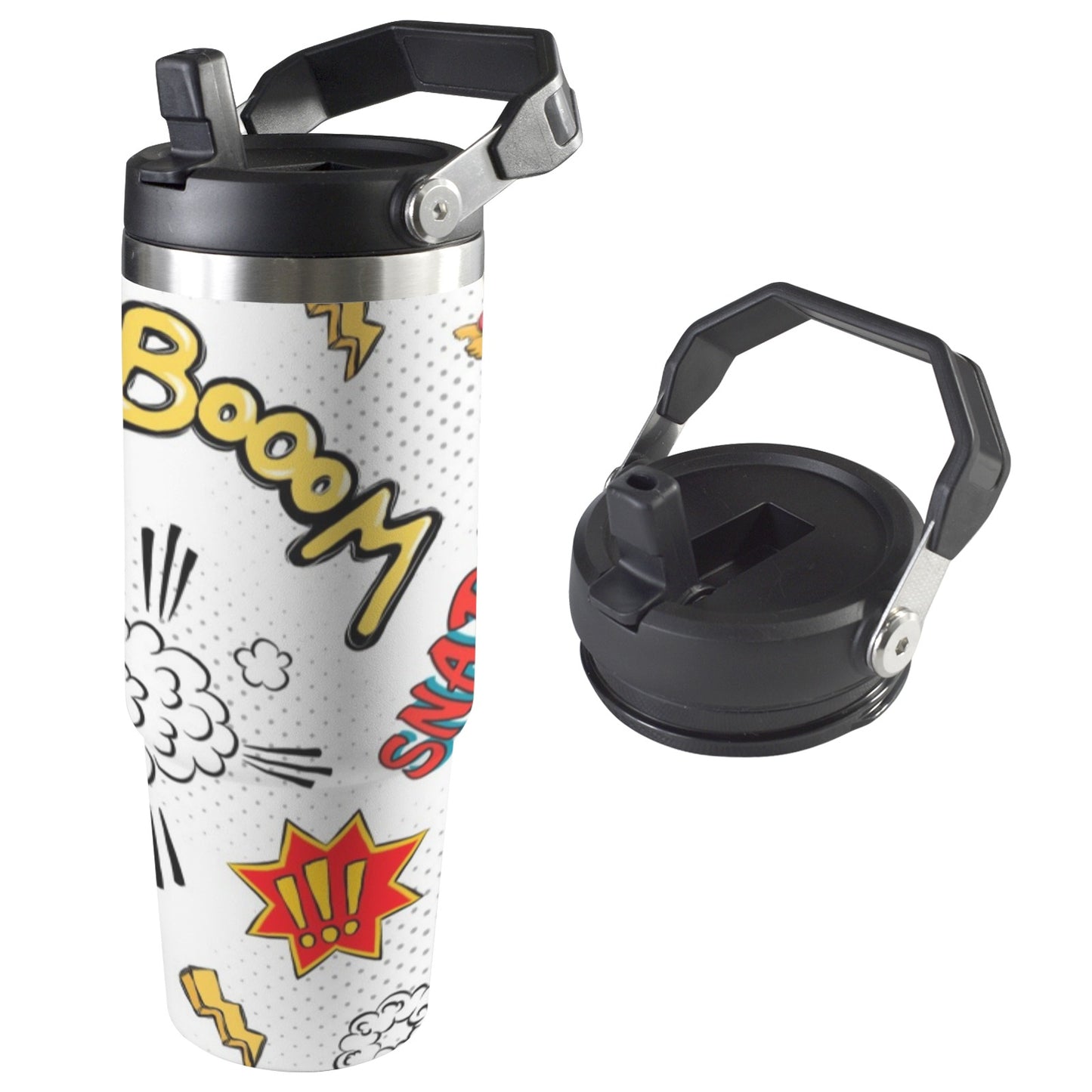 Superdog - 30oz Tumbler with Top Handle