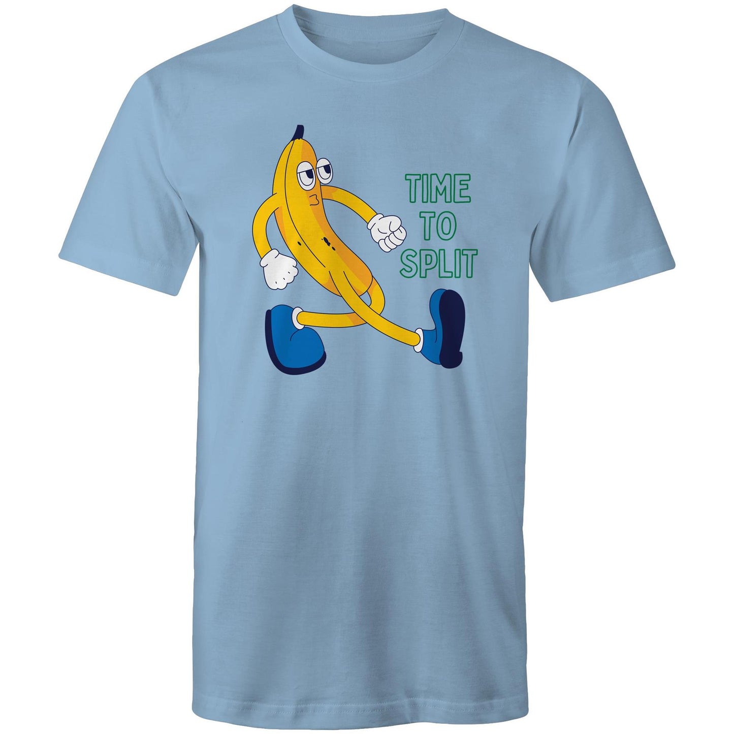 Time To Split, Banana - Mens T-Shirt