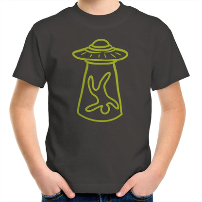 Alien Abduction - Kids Youth T-Shirt