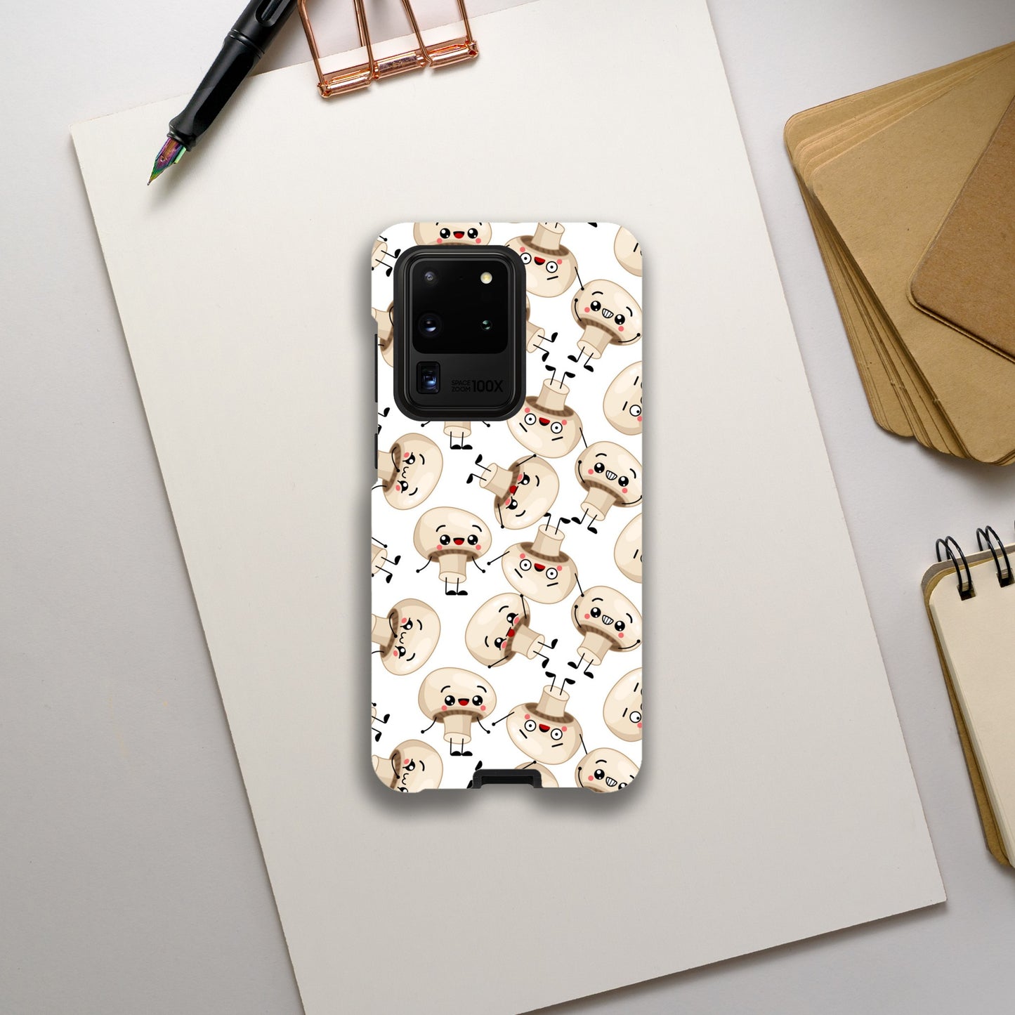 Cute Mushrooms - Phone Tough Case Galaxy S20 Ultra Phone Case Globally Fulfilled