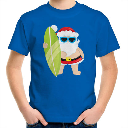 Surf Summer Santa - Kids Youth T-Shirt