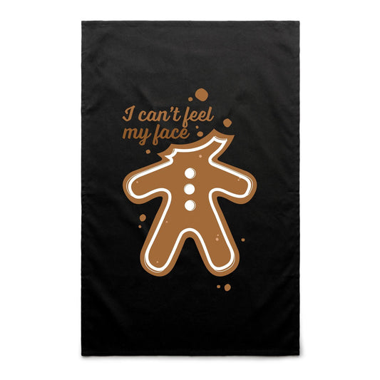 Gingerbread, I Can't Feel My Face - AS Colour Tea Towel