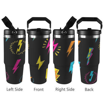 Fun Lightning - 30oz Tumbler with Top Handle