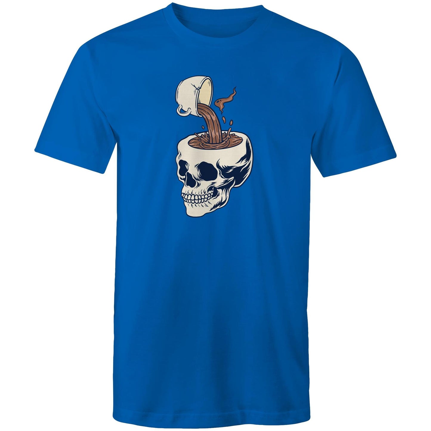 Coffee Skull - Mens T-Shirt