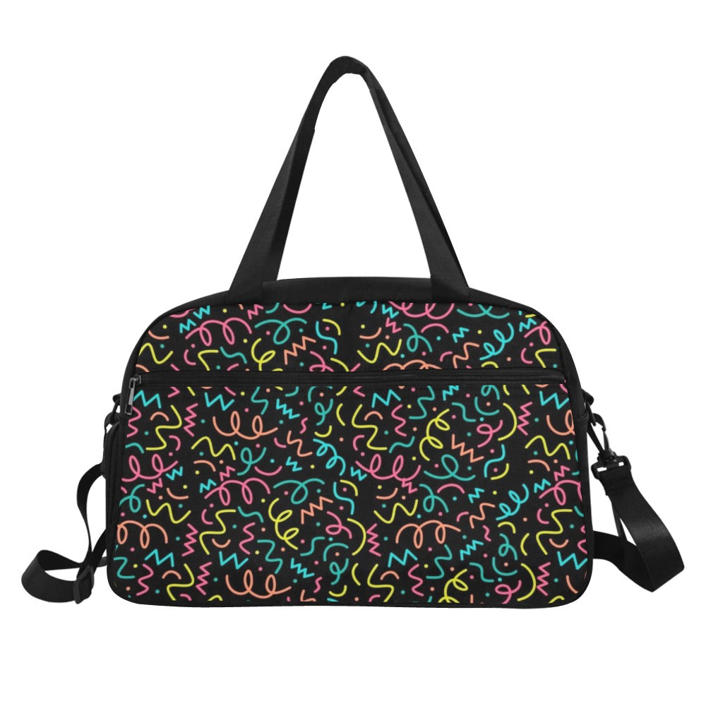 Squiggle Time - Gym Bag Gym Bag Printed Offshore