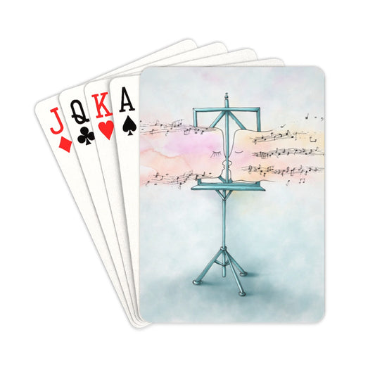 Music Stand - Playing Cards 2.5"x3.5" Playing Card 2.5"x3.5"