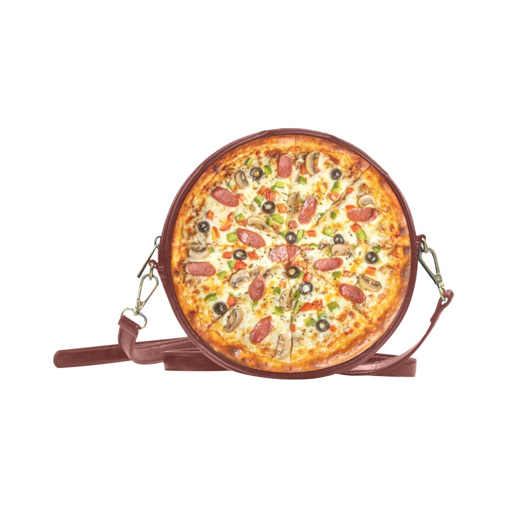 Pizza - Round Sling Bag