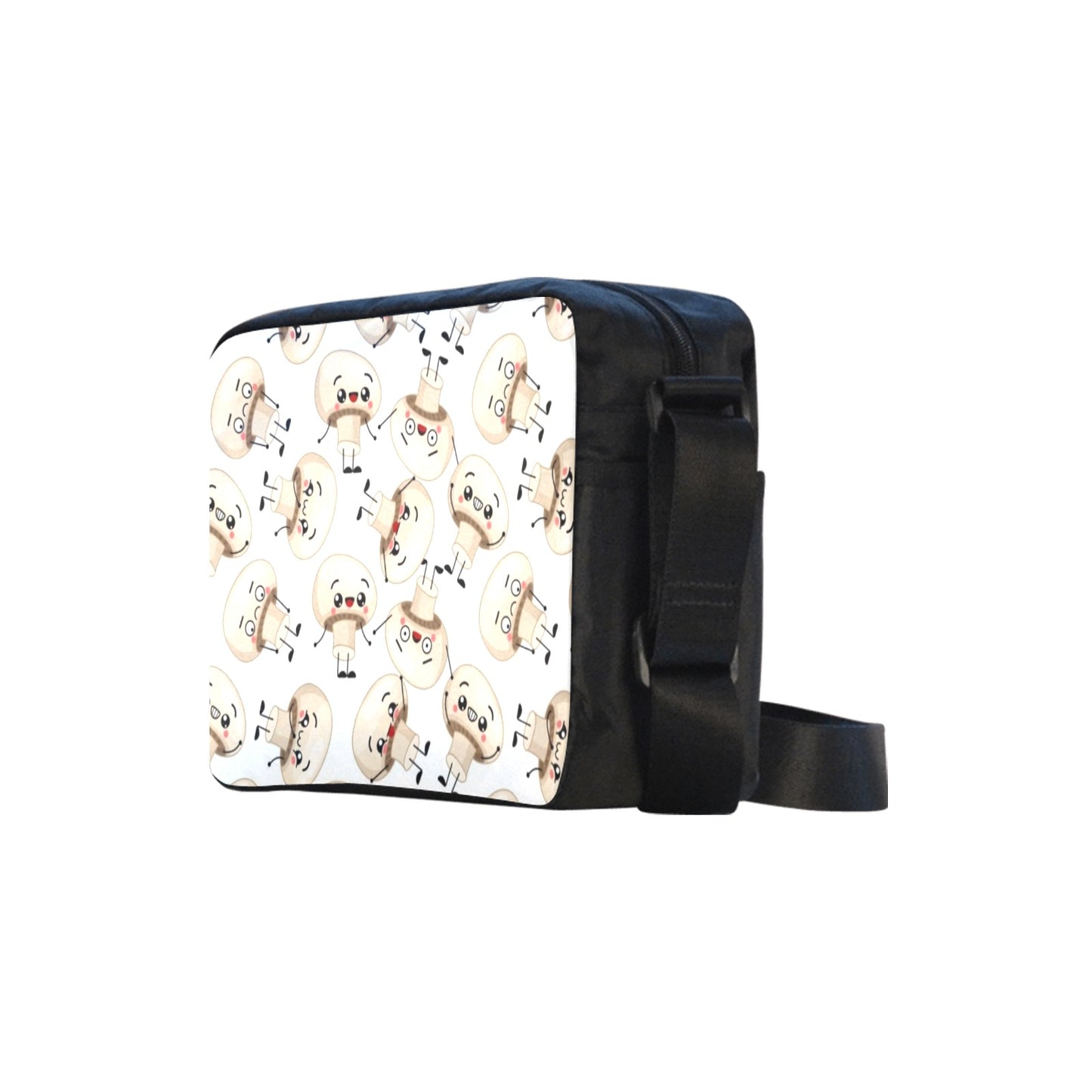 Cute Mushrooms - Classic Cross-body Nylon Bag