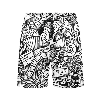 Entertainment - Men's Mid-Length Beach Shorts