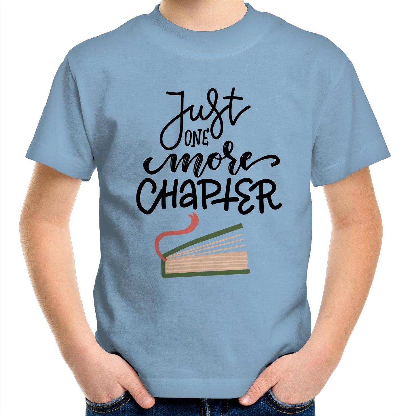 Just One More Chapter - Kids Youth T-Shirt