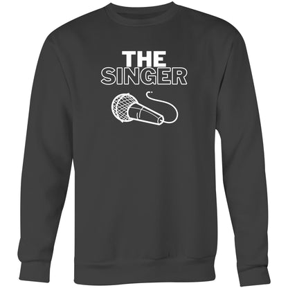 The Singer - Crew Sweatshirt Coal Sweatshirt Music