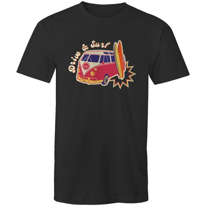 Drive And Surf - Mens T-Shirt