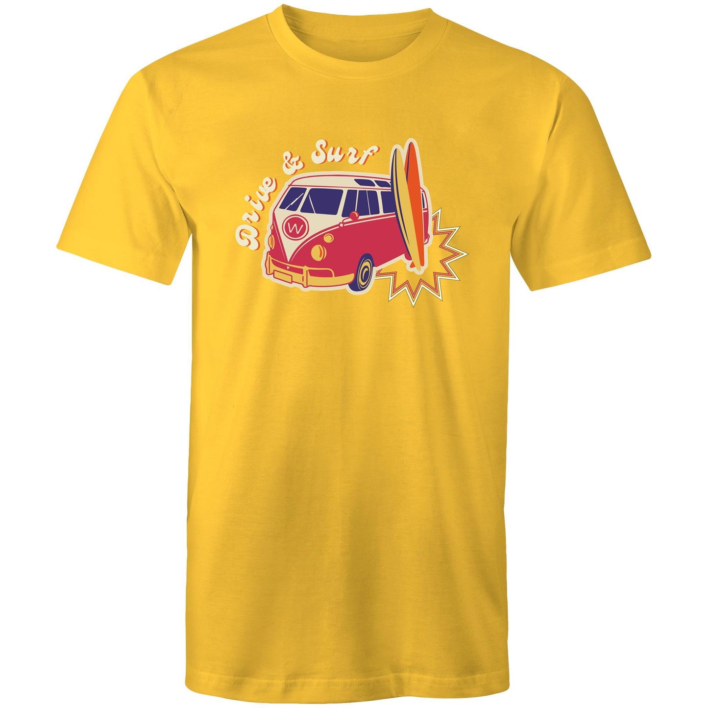 Drive And Surf - Mens T-Shirt