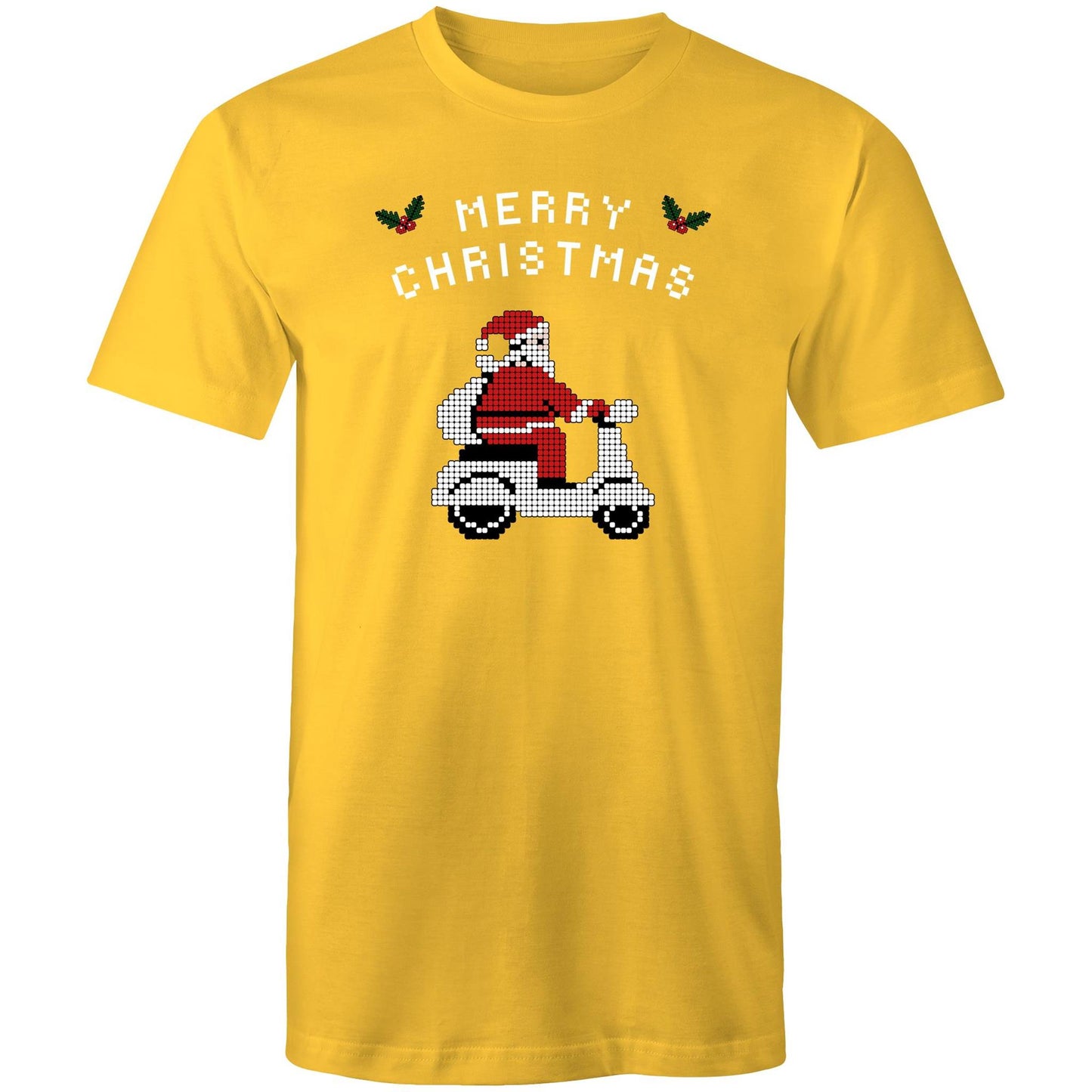 Scooter Santa - Mens T-Shirt