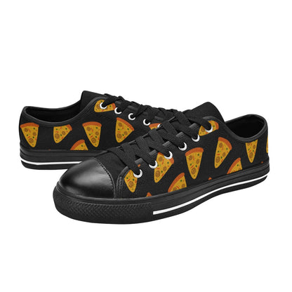 Pizzas - Women's Classic Canvas Shoes