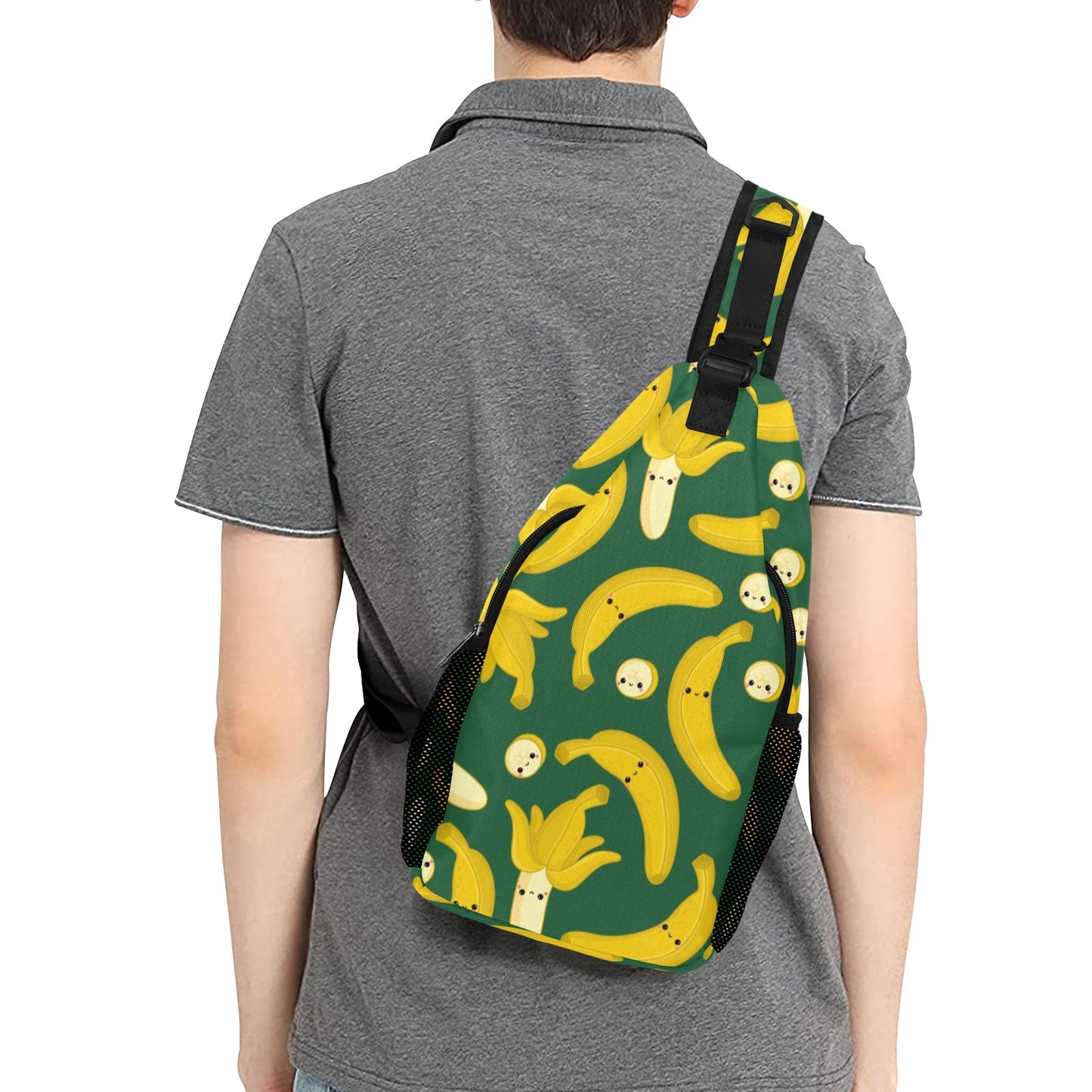 Happy Bananas - Cross-Body Chest Bag Cross-Body Chest Bag Printed Offshore