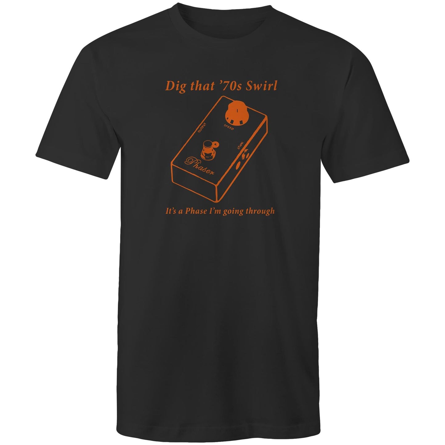 Phaser, Guitar Pedal - Mens T-Shirt