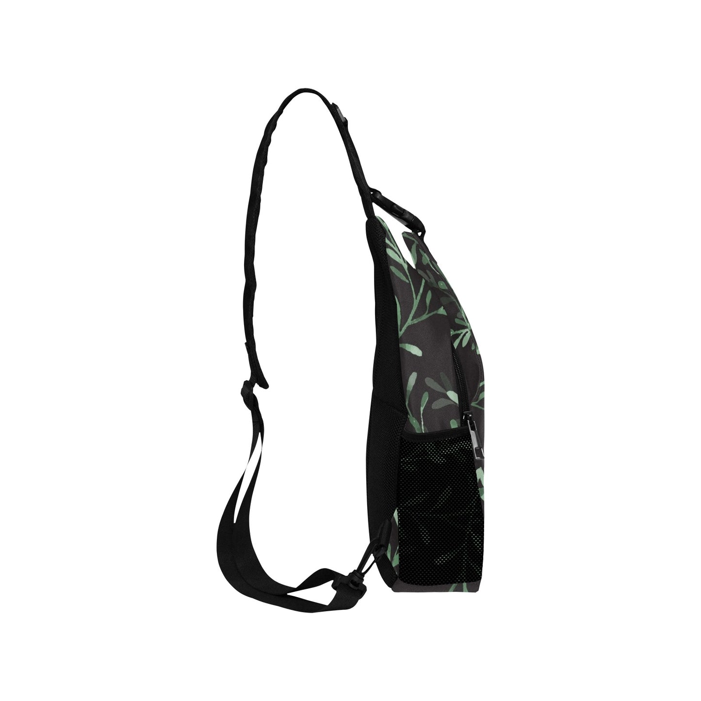 Delicate Leaves - Cross-Body Chest Bag Cross-Body Chest Bag