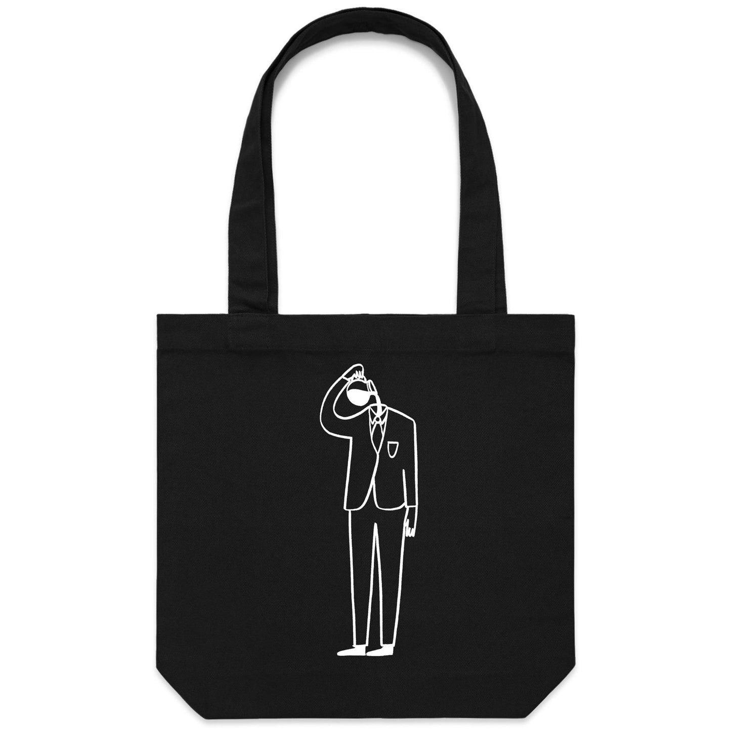 Coffee Brain - Canvas Tote Bag