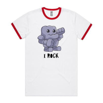 I Rock - Staple Ringer Tee