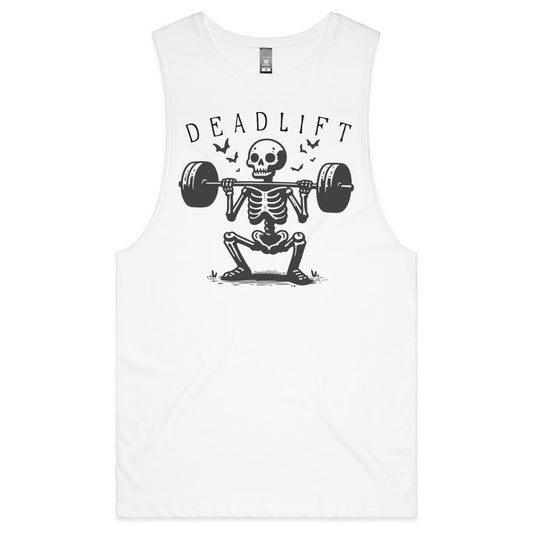 Deadlift, Skeleton Lifting Weights - Tank Top Tee